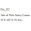 Plain Pastry Cutter Set